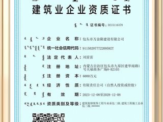 建筑裝修裝飾工程專業(yè)承包二級資質(zhì)